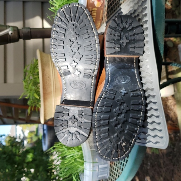 Frye Campus Work Brown 14"tall Heeled Boots with Sherpa Lining 9M - Picture 4 of 16